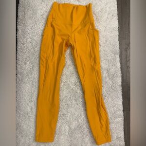 Lululemon align high rise with pockets leggings mango dream